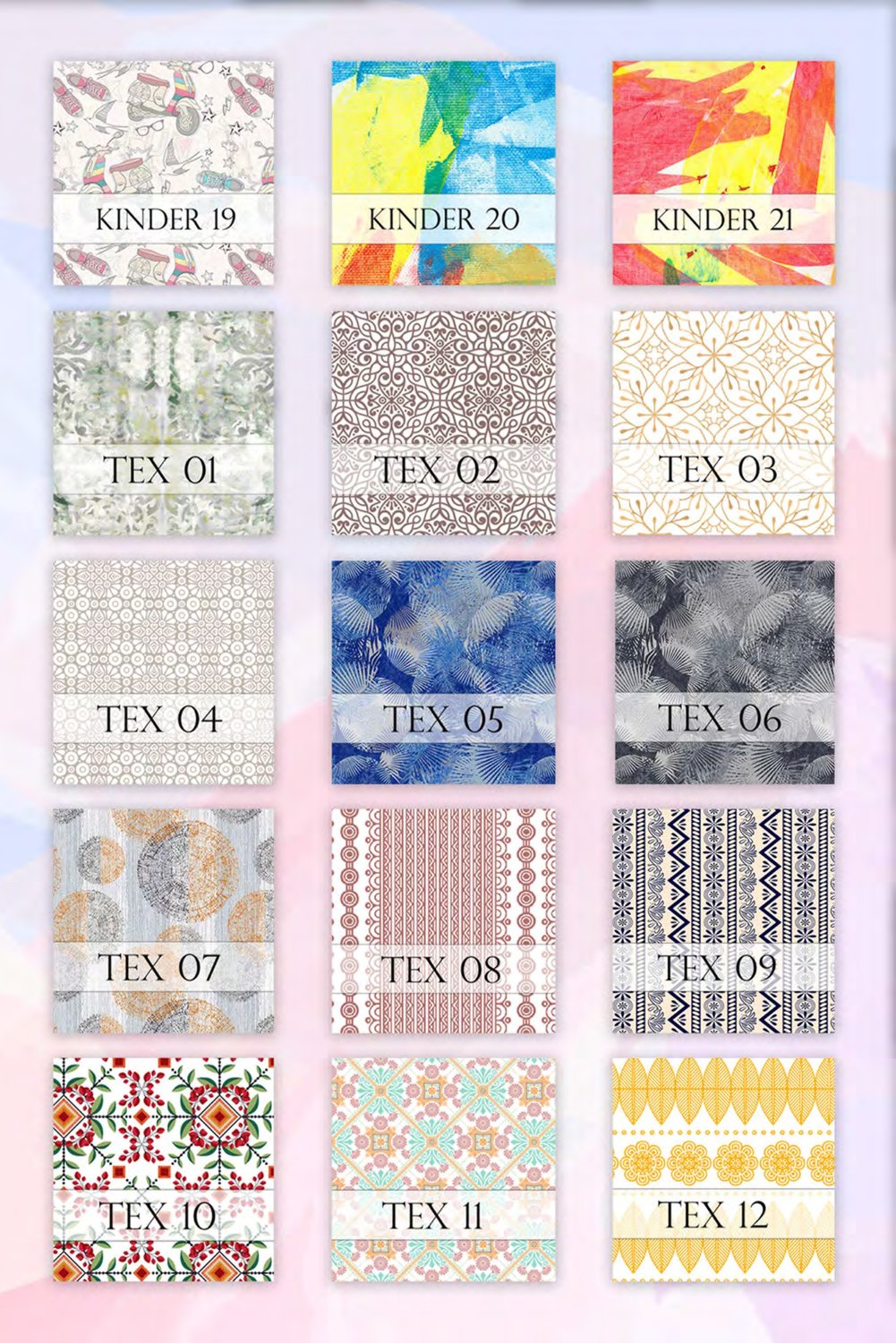 Tessuti Fantasie – Kinder e Tex